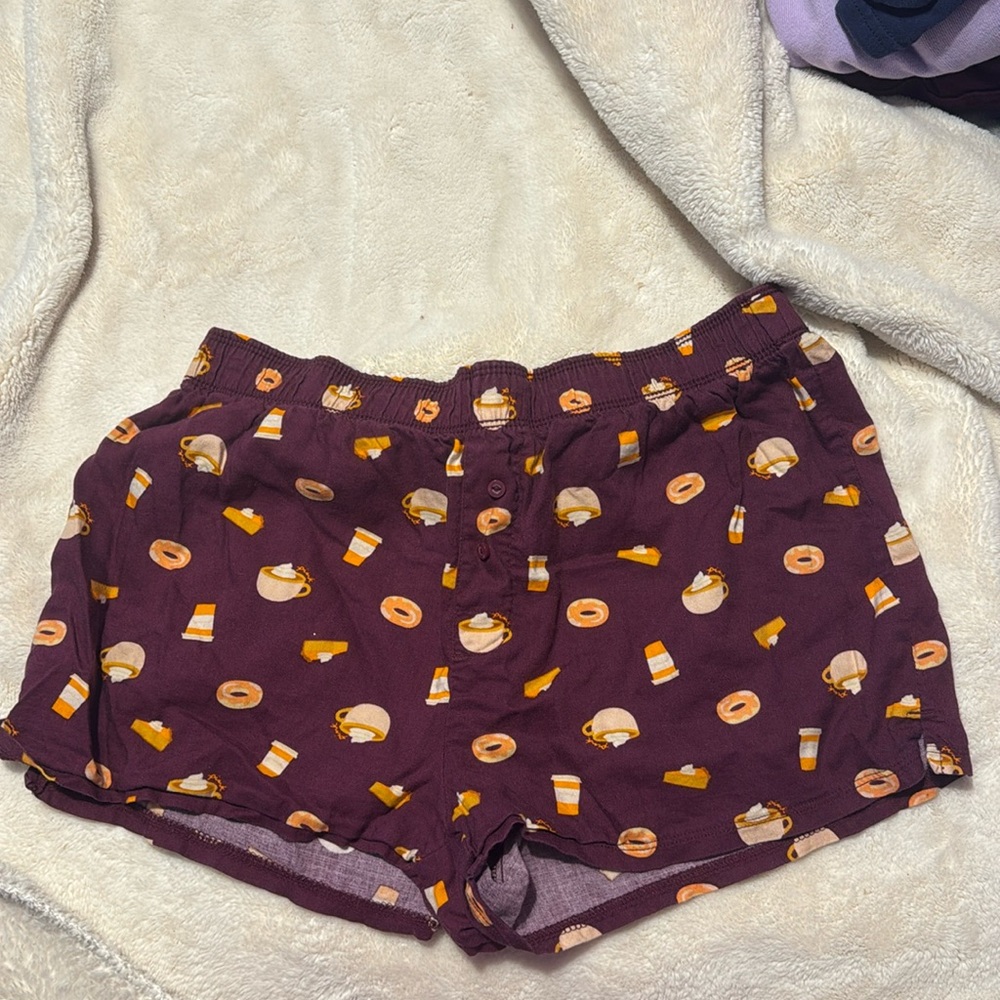 PINK night shorts fall time